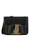 Ferragamo Mini Vara Bow Crossbody Bag Black-21O002-719511-00002-NS Bags - Tophatter Daily Deals