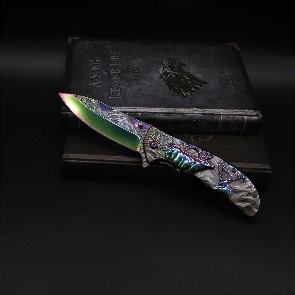 Fantastic Reindeer Folding Knife - Tophatter Daily Deals