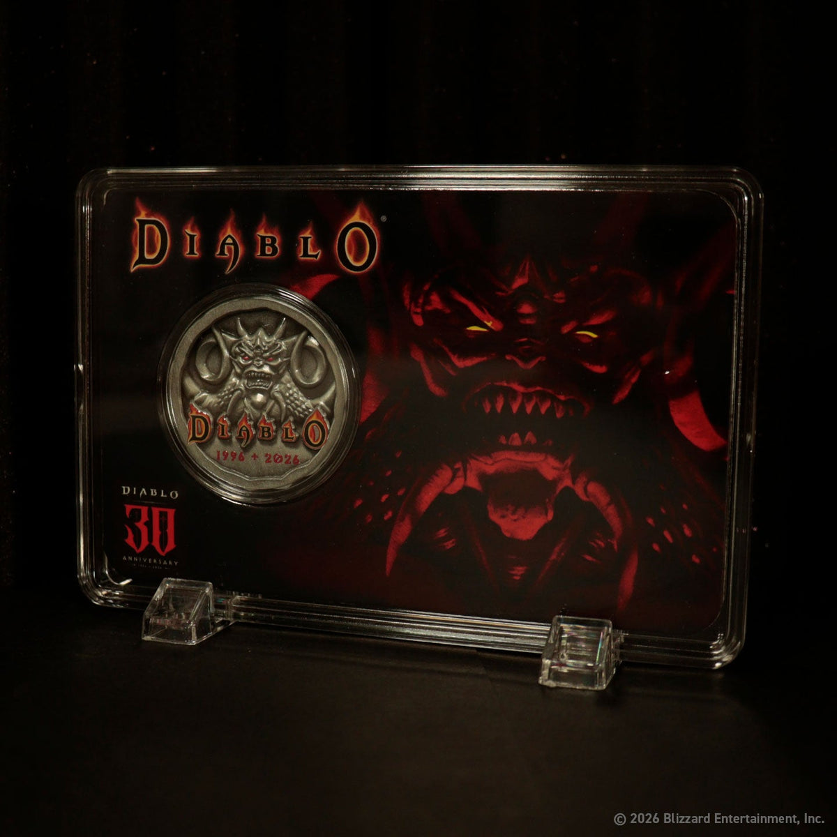 Diablo - Limited Edition 30th Anniversary Presentation Coin Replica Coin - Tophatter Daily Deals