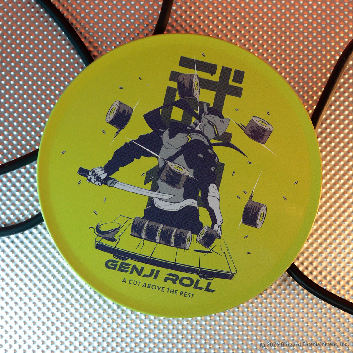 Overwatch - Set of Four Printed Metal Coasters Coaster - Tophatter Daily Deals