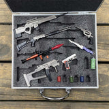 Re4 Weapon Case Leon S Kennedy Metal Mini Weapon Suitcase 11 in 1 Leon Weapon 11-in-1 - Tophatter Daily Deals