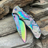 Fantastic Reindeer Folding Knife - Tophatter Daily Deals