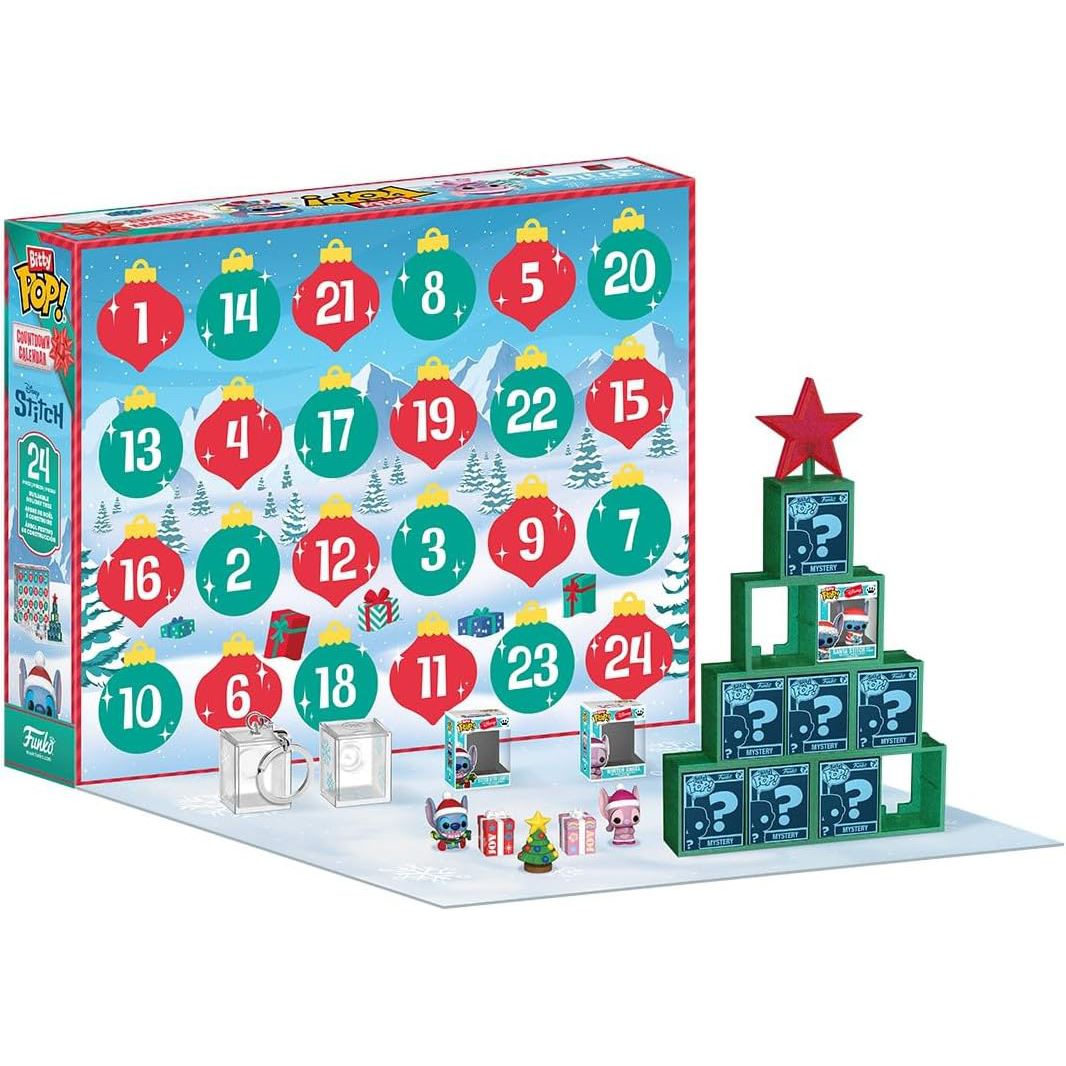 Funko Bitty Pop Disney Stitch Christmas Advent Calendar, Kids Advent Calendar Advent Calendar - Tophatter Daily Deals