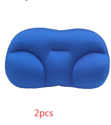 3D Anesthetic Pillow Royal blue 2pcs 50x30x10cm 0 - Tophatter Daily Deals