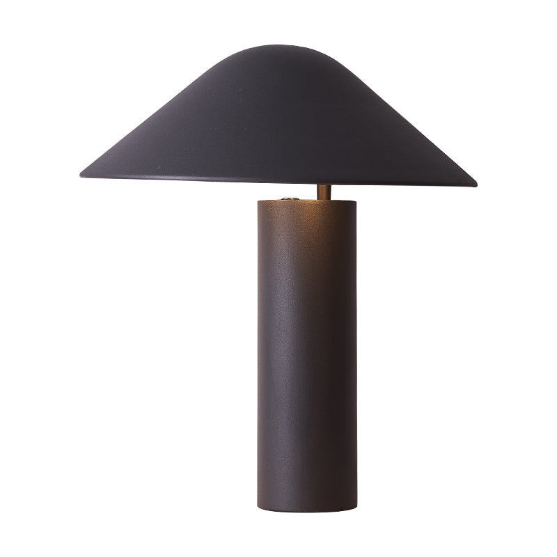 Bedside Table Lamp Modern Minimalist Bedroom Study Black 0 - Tophatter Daily Deals