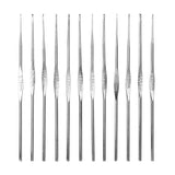 22-Piece: Aluminum Multi-Color Crochet Hook Needles School, Office & Art Supplies - Tophatter Daily Deals