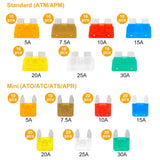 220-Piece: Car Blade Fuses Assortment Automotive - Tophatter Daily Deals