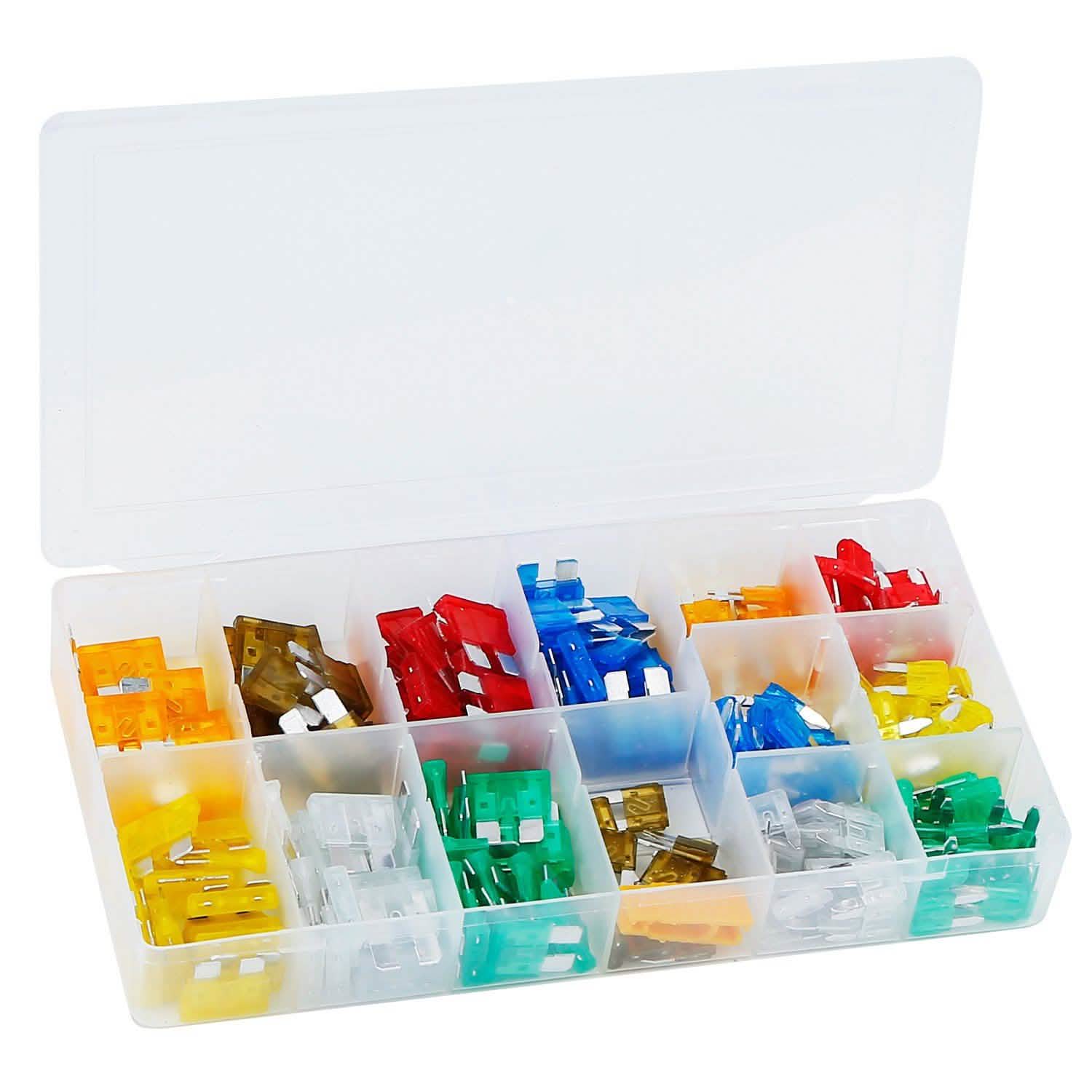 220-Piece: Car Blade Fuses Assortment Automotive - Tophatter Daily Deals