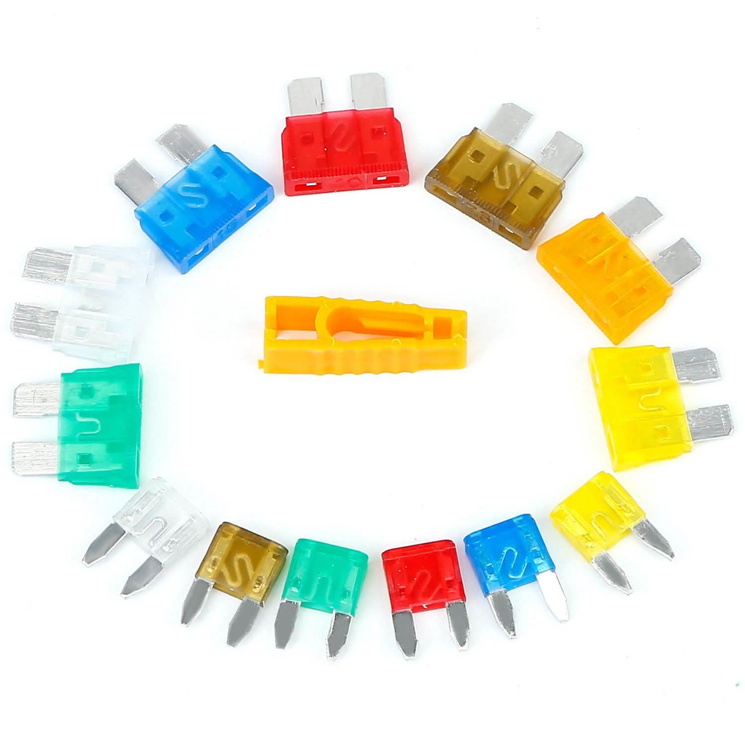 220-Piece: Car Blade Fuses Assortment Automotive - Tophatter Daily Deals
