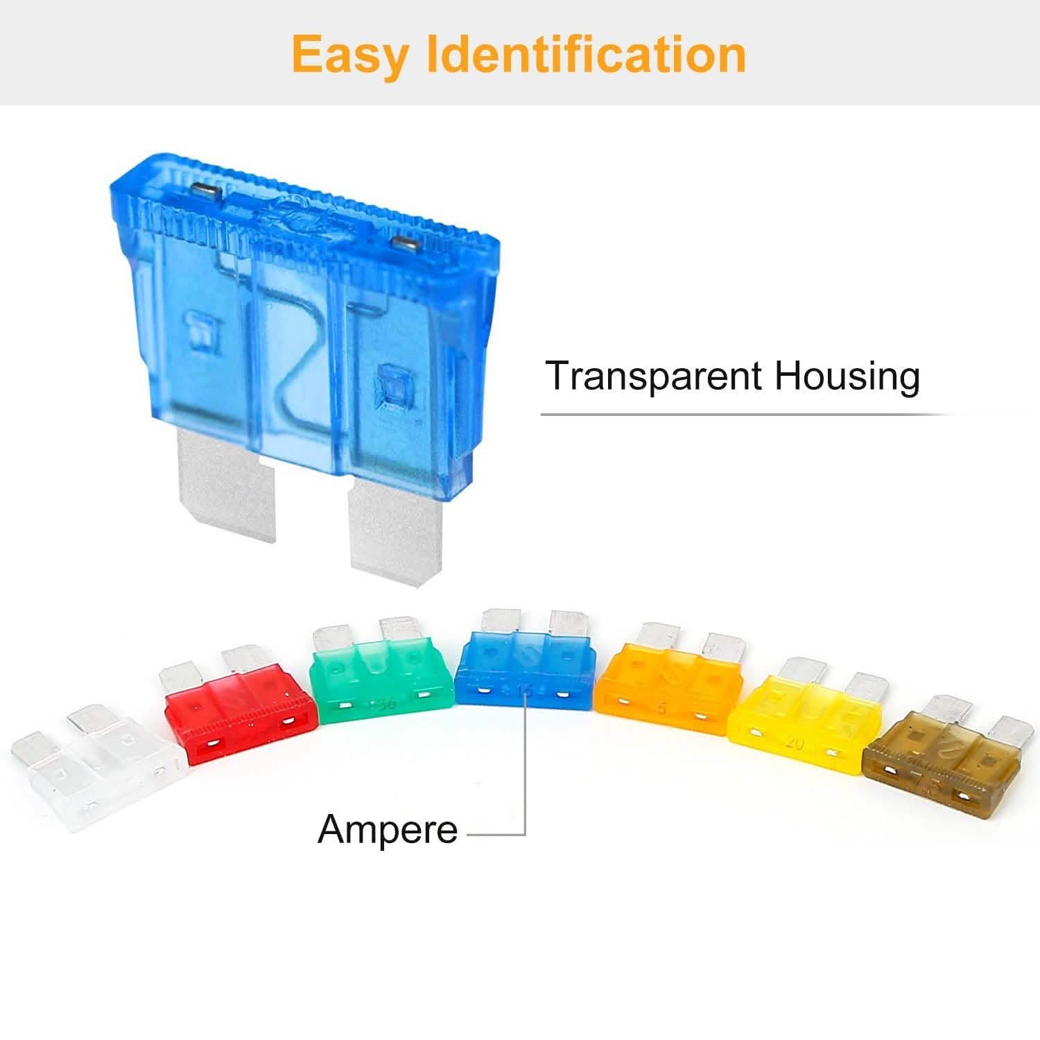 220-Piece: Car Blade Fuses Assortment Automotive - Tophatter Daily Deals
