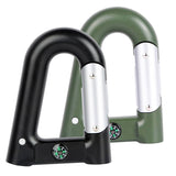 2200 mAh Powerbank with Emergency Flashlight Compass Carabiner-Shaped Outdoor Recreation - Tophatter Daily Deals