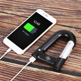 2200 mAh Powerbank with Emergency Flashlight Compass Carabiner-Shaped Outdoor Recreation - Tophatter Daily Deals