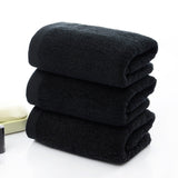 21 strands of black cotton towels 0 - Tophatter Daily Deals