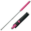 26 inch Pink Expandable Baton, Rubber Handle Self Defense Night Stick - TOPHATTER'S ARMORY DEALS Collectible Weapons - Tophatter Daily Deals