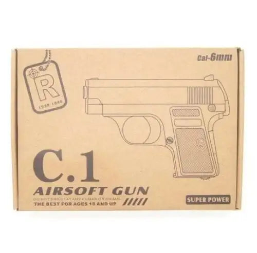 C1 6MM AIRSOFT PISTOL - Tophatter's Army Deals PISTOLS - Tophatter Daily Deals