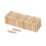 100 Pack of Wooden Clothespins Storage & Organization - Tophatter Daily Deals
