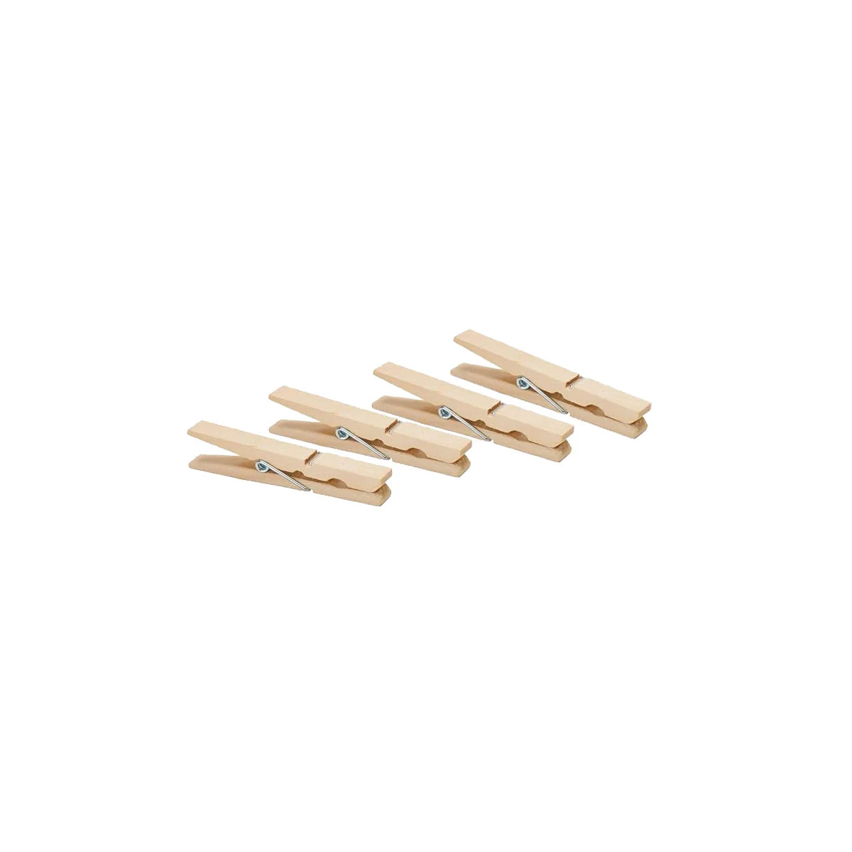 100 Pack of Wooden Clothespins Storage & Organization - Tophatter Daily Deals