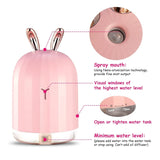 220ml Cool Mist Humidifier Ultrasonic Air Diffuser Atomizer with 7 Color Health & Wellness - Tophatter Daily Deals