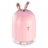 220ml Cool Mist Humidifier Ultrasonic Air Diffuser Atomizer with 7 Color Health & Wellness - Tophatter Daily Deals