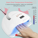220W UV LED Nail Lamp Gel Polish Dryer Beauty & Personal Care - Tophatter Daily Deals