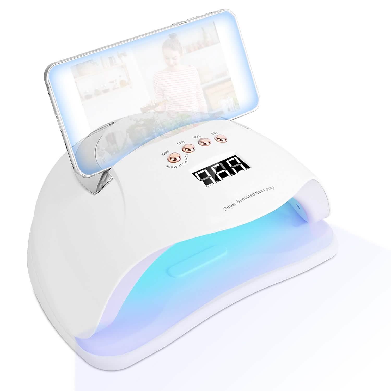 220W UV LED Nail Lamp Gel Polish Dryer Beauty & Personal Care - Tophatter Daily Deals