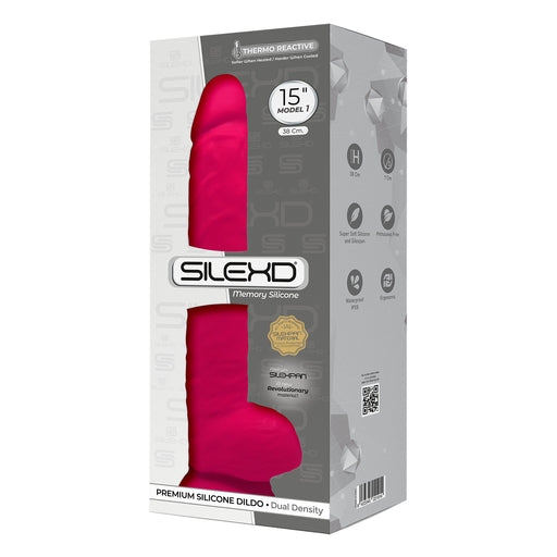 Silexd Model 1 (Pink) – 15 Inch Realistic Silicone Dildo with Suction Cup > Dildos > Oversized Toys - Tophatter Daily Deals