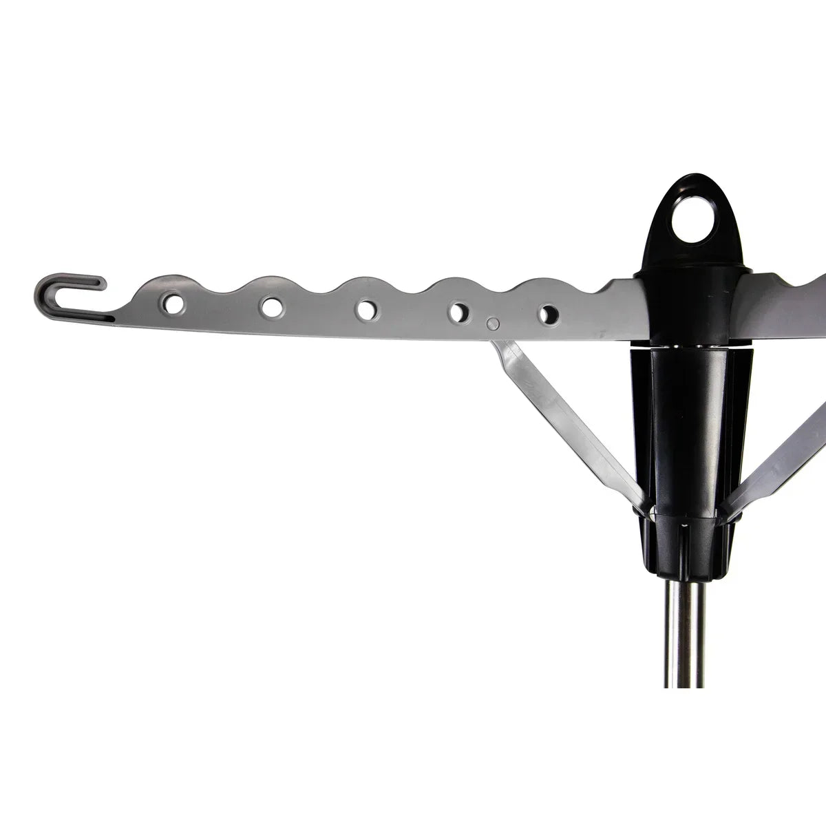 Silver Foldable Tripod Garment Drying Rack Storage & Organization - Tophatter Daily Deals