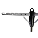 Silver Foldable Tripod Garment Drying Rack Storage & Organization - Tophatter Daily Deals