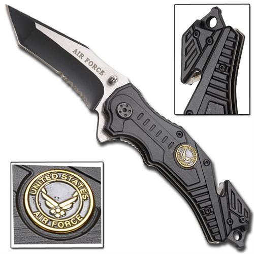 Spring Assist - Legal Auto Knife - Air Force Vertigo Rescue - TOPHATTER'S ARMORY DEALS Collectible Weapons - Tophatter Daily Deals