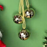 Gold Jingle Bells Door Hanger | Extra Large Christmas Bells Garland - 43cm Jingle Bells - Tophatter Daily Deals
