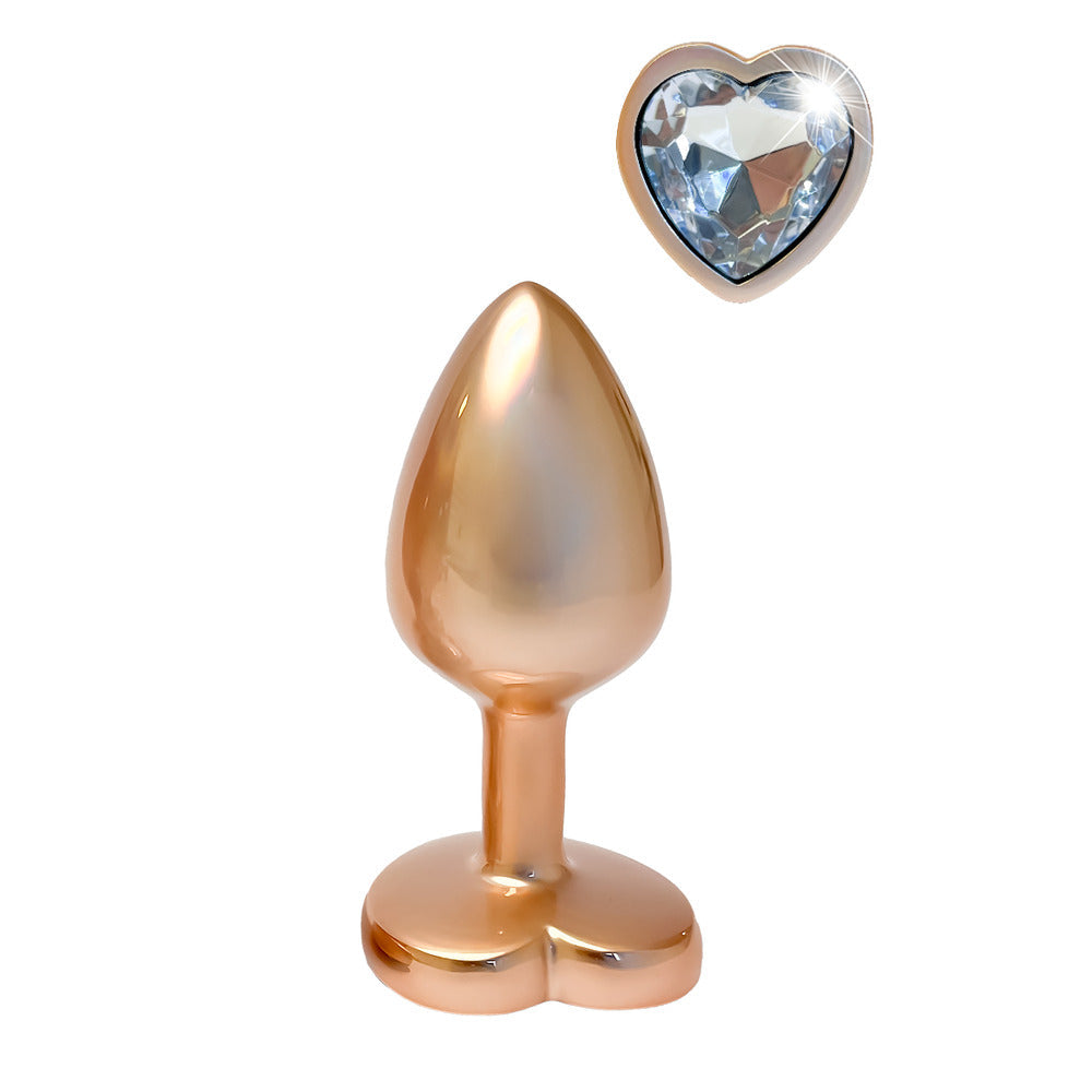 Gleaming Love Pearl Gold Small – Lightweight Aluminium Butt Plug > Anal Range > Butt Plugs - Tophatter Daily Deals