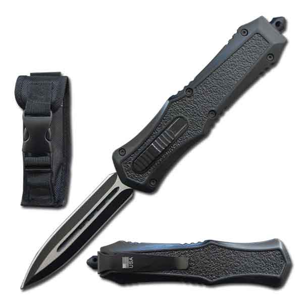 9" Tactical OTF Ground Zero Out Of The Front Knife - TOPHATTER'S ARMORY DEALS Collectible Weapons - Tophatter Daily Deals