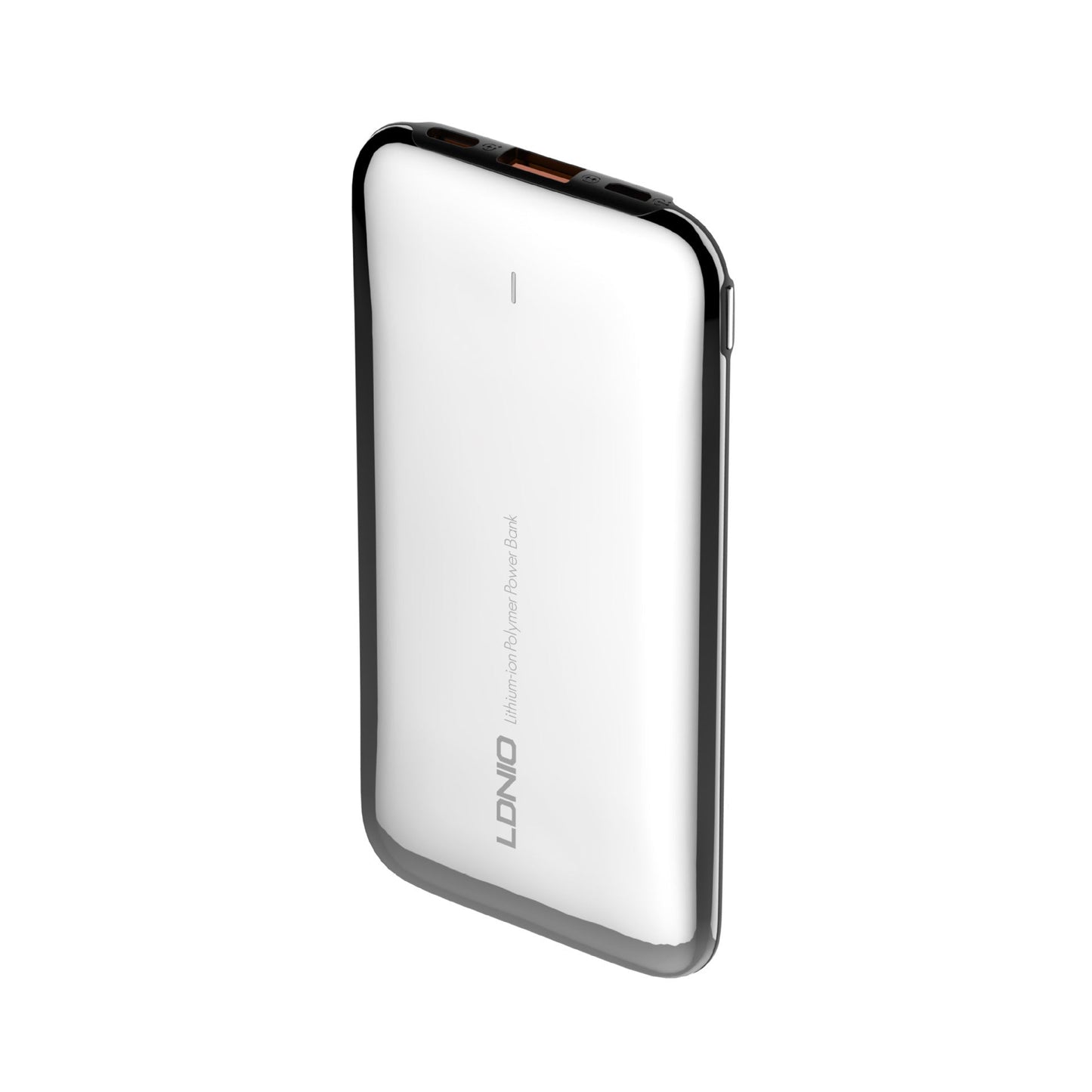 Austenitic Stainless Steel Large Capacity Power Bank Silver 0 - Tophatter Daily Deals