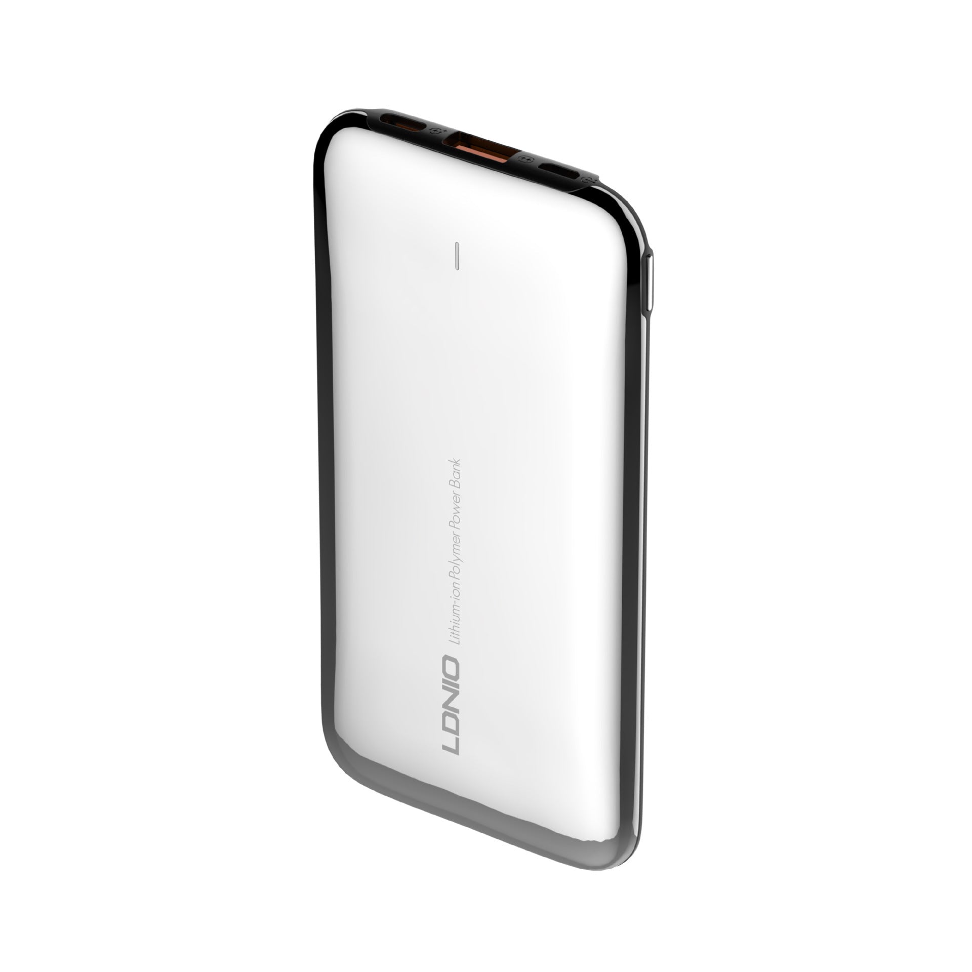 Austenitic Stainless Steel Large Capacity Power Bank Silver 0 - Tophatter Daily Deals