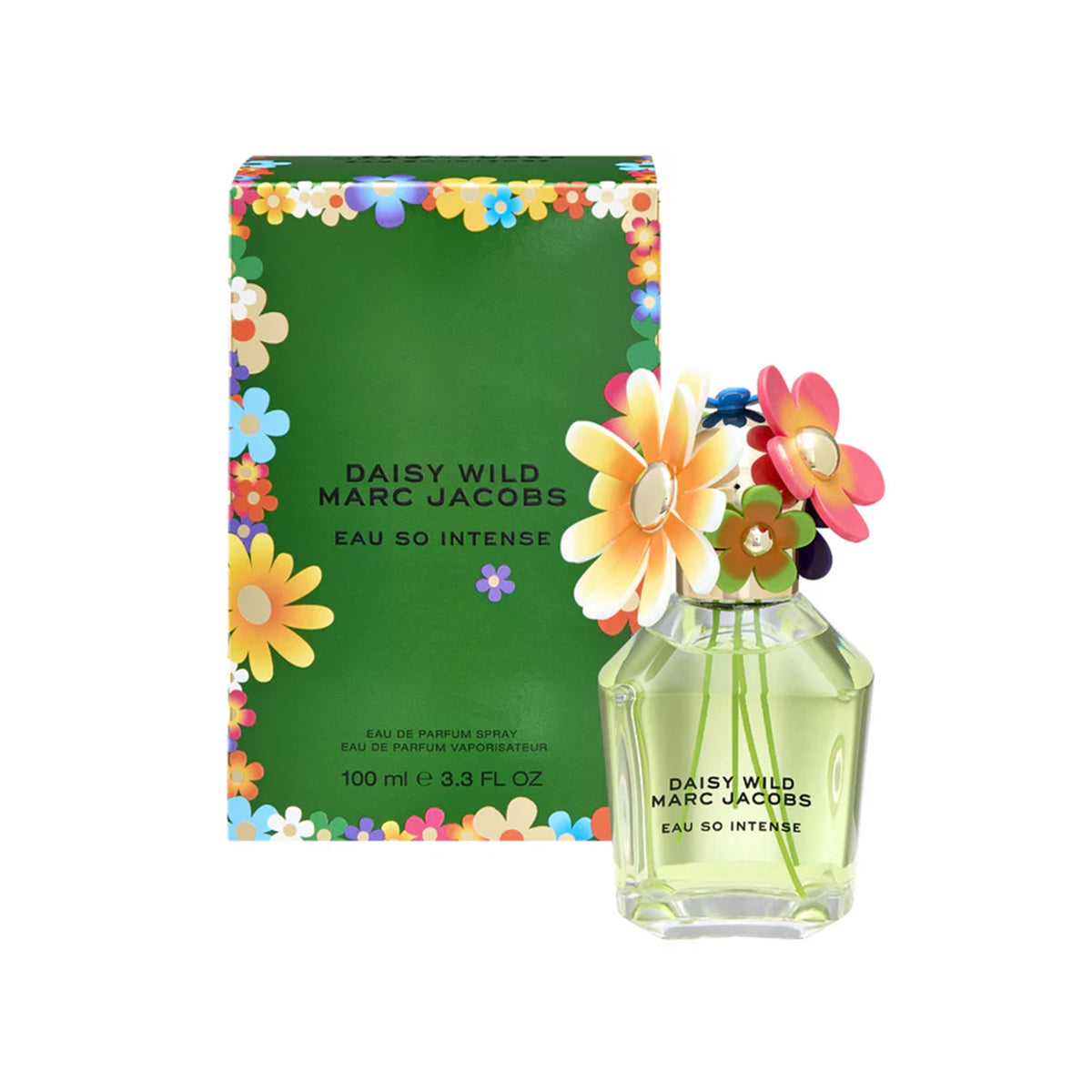 Marc Jacobs Daisy Wild Eau So Intense Eau De Parfum 100ml Spray - Tophatter Daily Deals