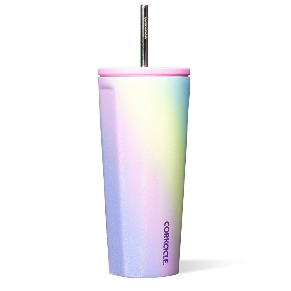 Cold Cup 24 oz. by CORKCICLE. Rainbow Unicorn 24oz Cold Cup - Tophatter Daily Deals