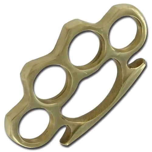 100 % Real Genuine Brass Buckle Knuckles & Paperweight - Tophatter Daily Deals