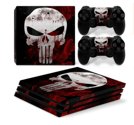 0131-0155 PS4 Pro game machine host Sticker Anti scraping geometric pattern sticker 25 3 12 0 - Tophatter Daily Deals