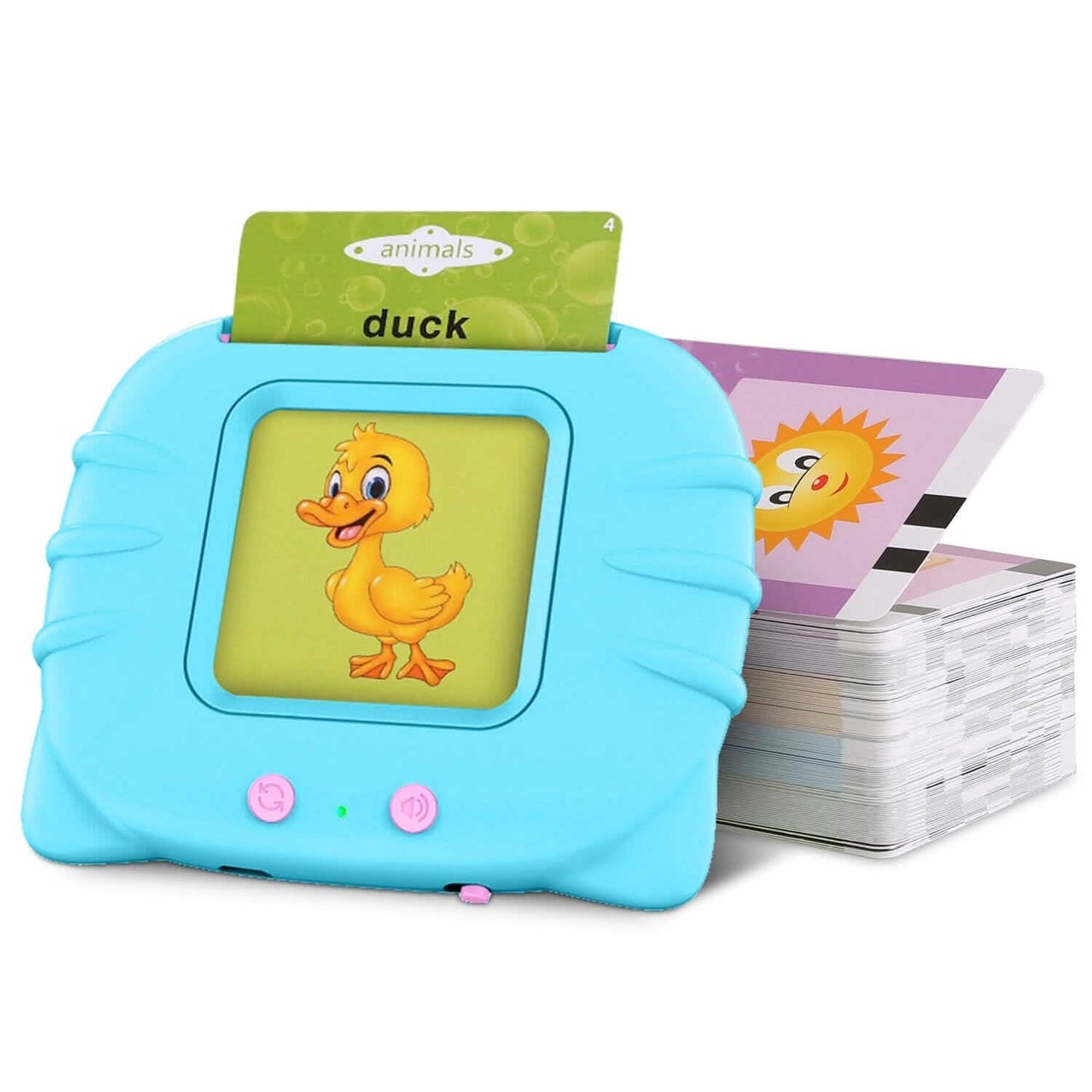 224 Words Kid Flash Talking Cards Blue Toys & Games - Tophatter Daily Deals