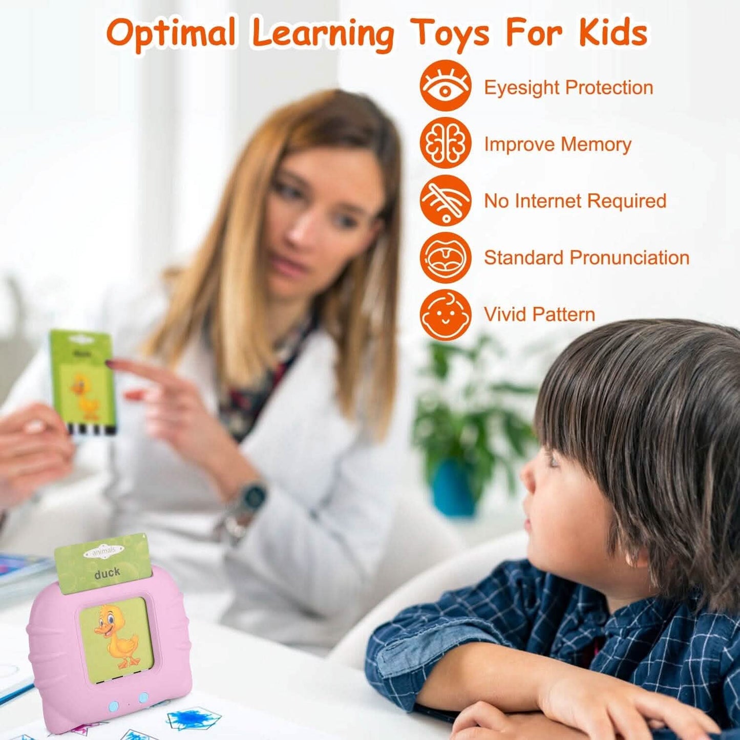 224 Words Kid Flash Talking Cards Toys & Games - Tophatter Daily Deals