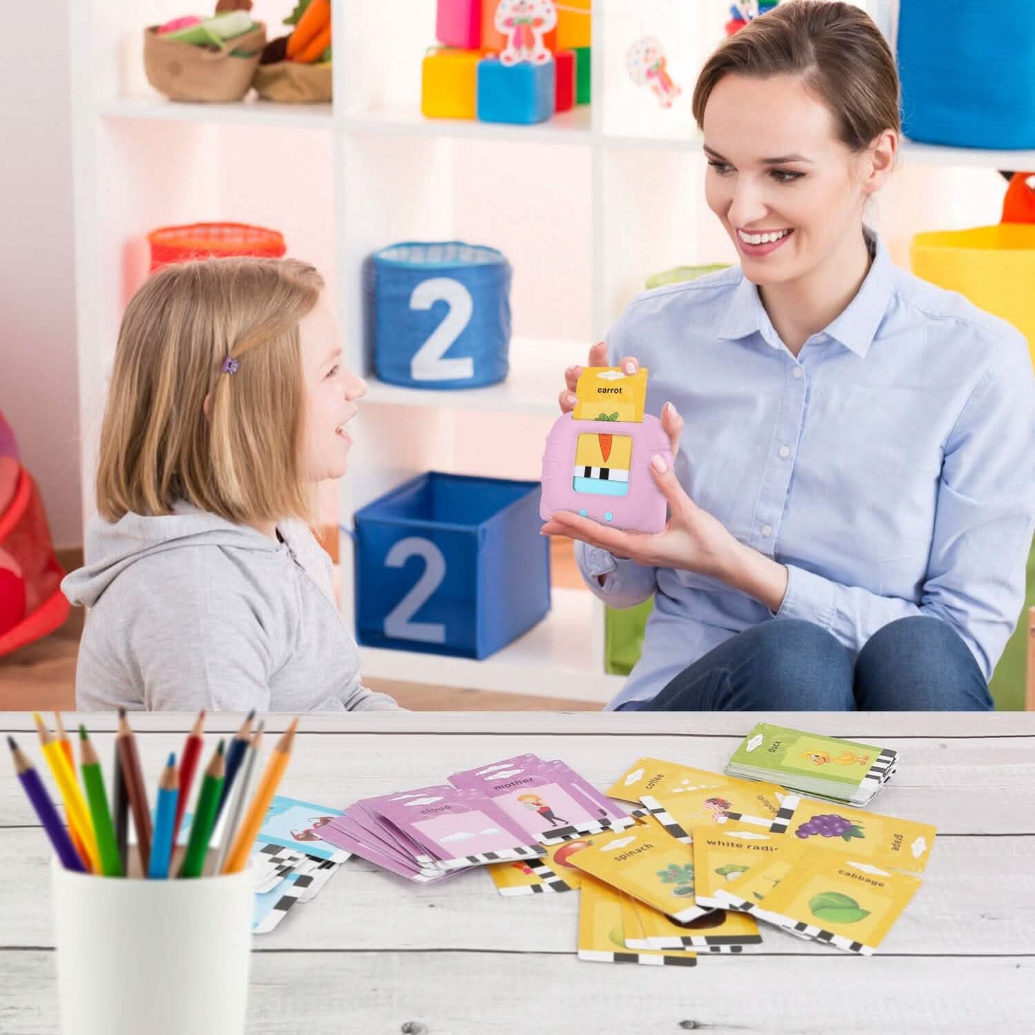 224 Words Kid Flash Talking Cards Toys & Games - Tophatter Daily Deals