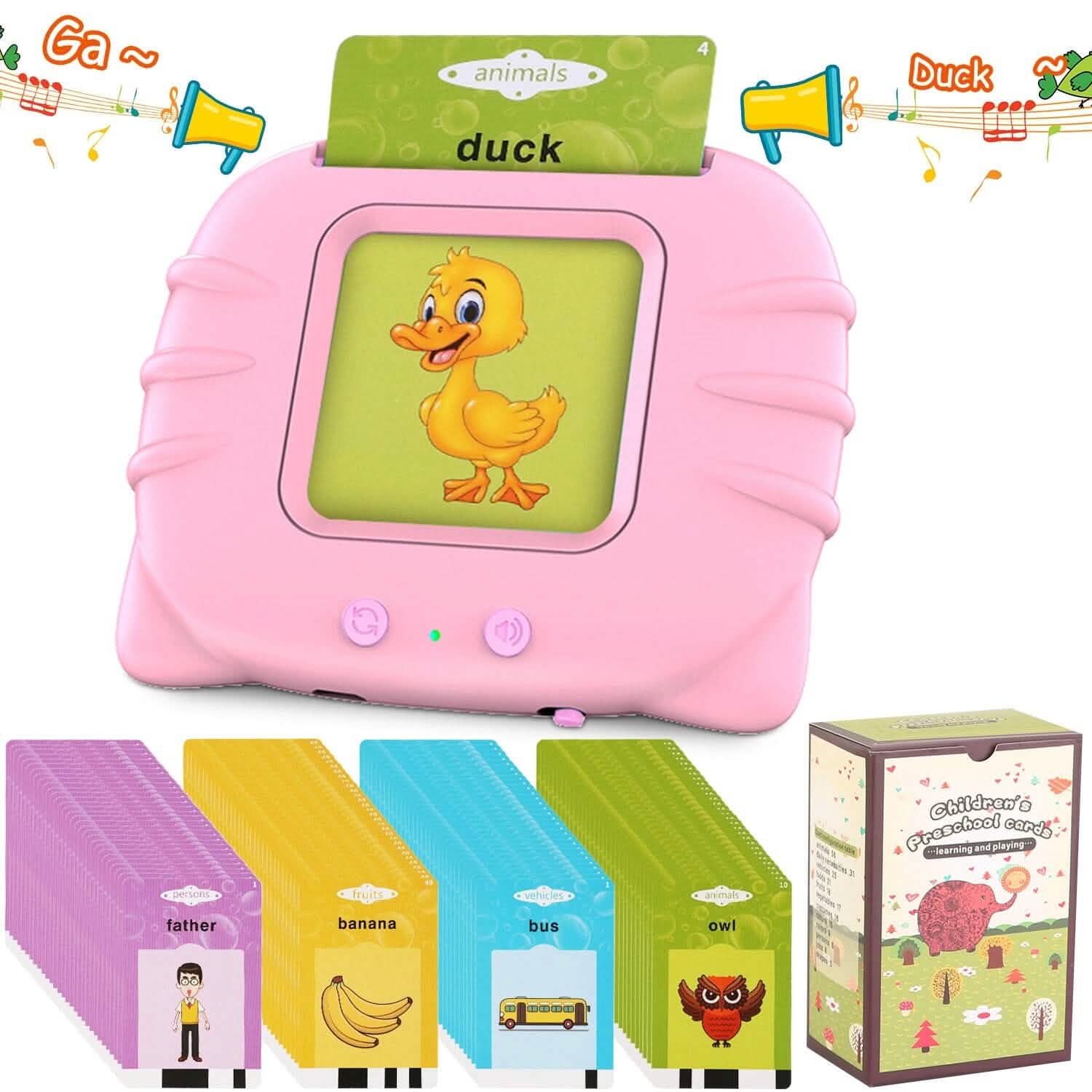 224 Words Kid Flash Talking Cards Toys & Games - Tophatter Daily Deals