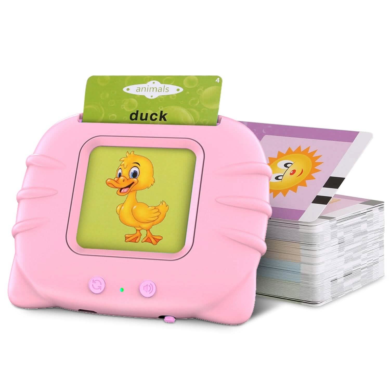 224 Words Kid Flash Talking Cards Pink Toys & Games - Tophatter Daily Deals