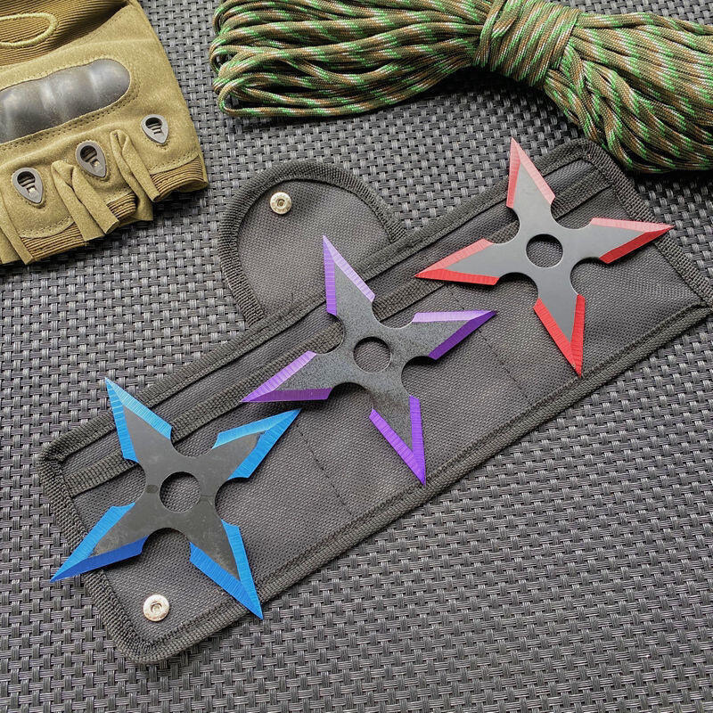 Multicolored Flying Knife - Outdoor Training Dagger-GS132 KNIVES - Tophatter Daily Deals