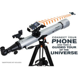 StarSense Explorer LT 80AZ Smartphone App-Enabled Refractor Telescope - Tophatter Daily Deals