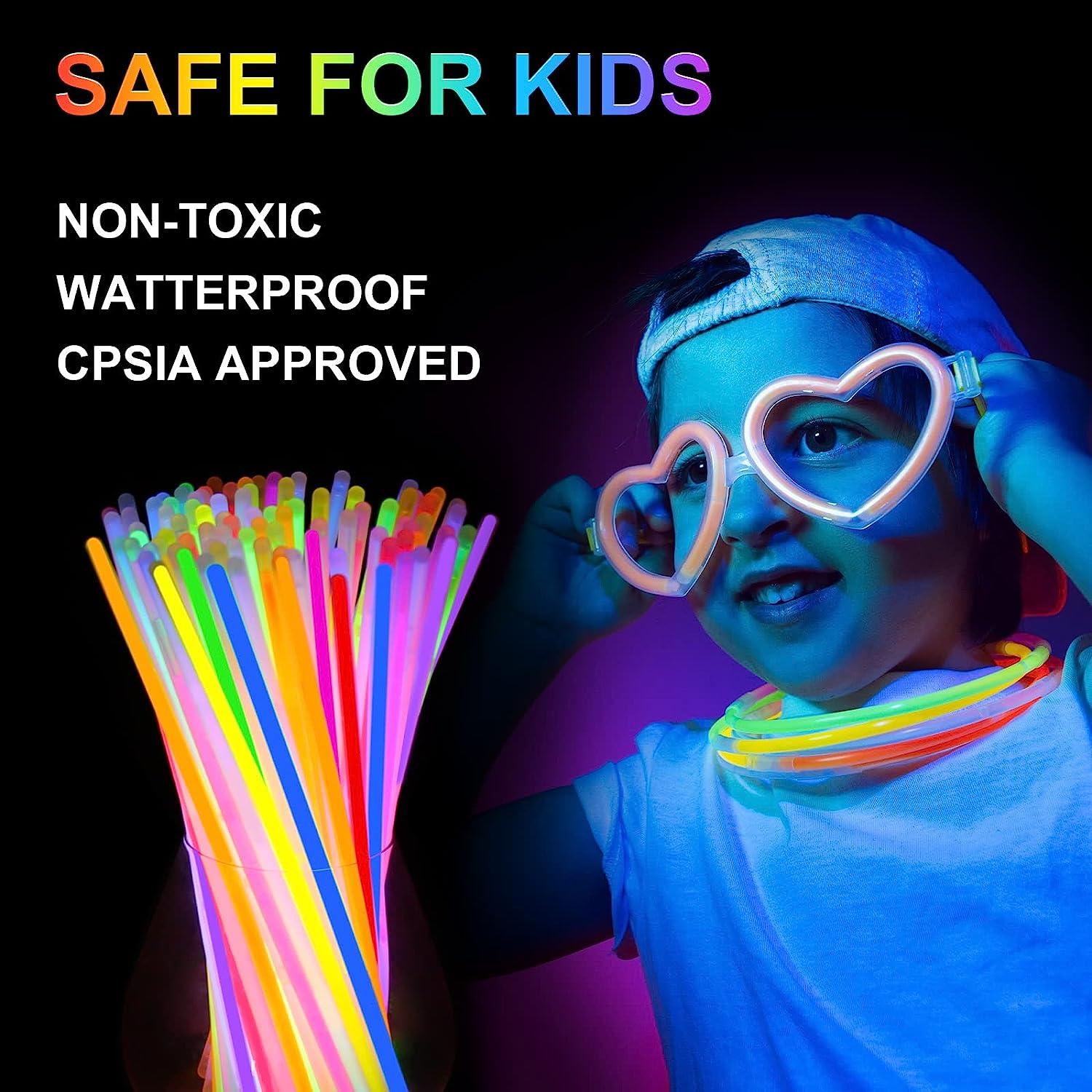 Glow Sticks Bracelets - 224 Pcs Glow Sticks Party Pack Bracelets Glasses Plastic Rings Earrings Neon Health & Beauty - Tophatter Daily Deals