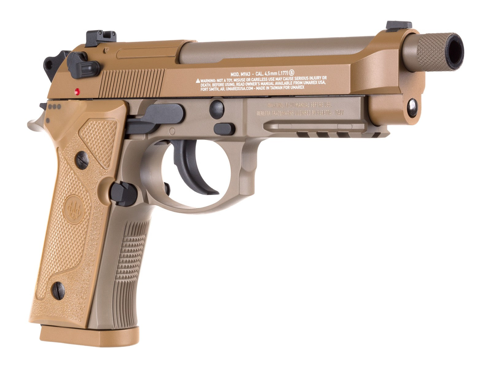 Beretta M9A3 Full Auto .177 CO2 Air Pistol - Tophatter Daily Deals