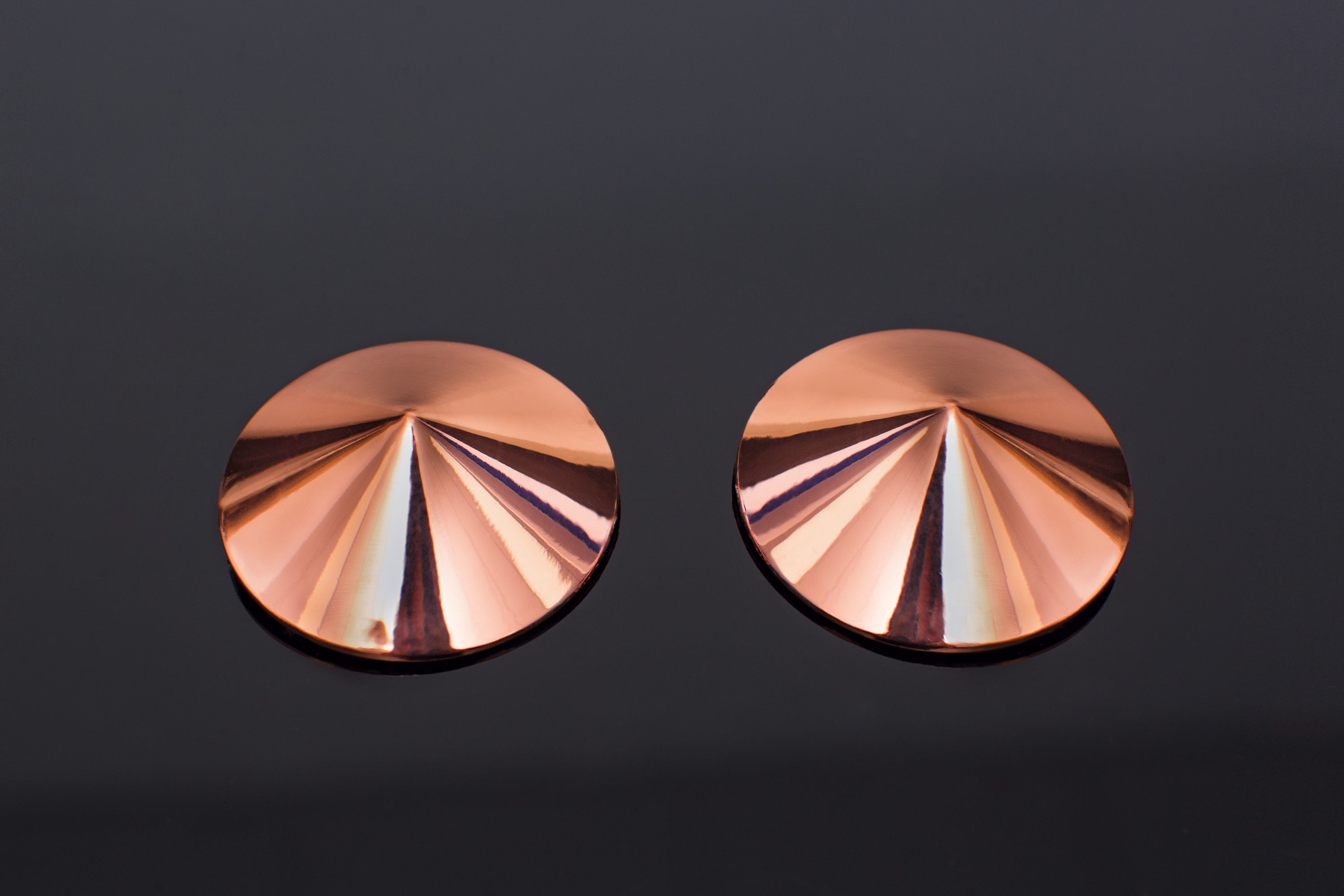 Coquette Pleasure Collection - 22531 - Metal Pasties - Rose Gold Lingerie - Tophatter Daily Deals