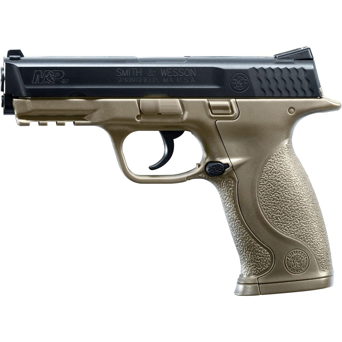 Two Tone Smith & Wesson M&P 40 .177 Caliber BB Gun Air Pistol - Tophatter's Guns'N'Weapons Store - FREE SHIPPING Collectible Weapons - Tophatter Daily Deals