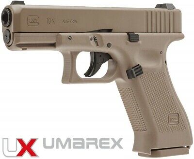 Glock 19X Blowback .177-cal CO2 BB Pistol, Coyote Tan - Tophatter Daily Deals